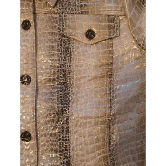 Ruby red  animal print jacket Sz 10 Officey  Classic Feminine - Picture 8 of 10